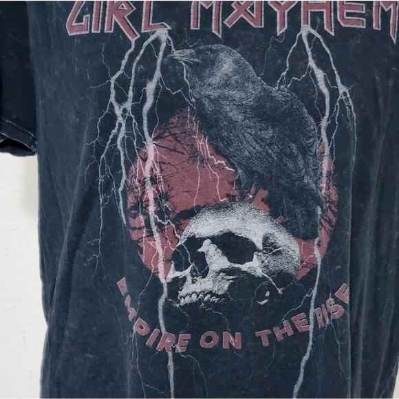 TORRID Girl Mayhem‎ skull super soft tee shirt plus size 2 2X - Picture 4 of 7